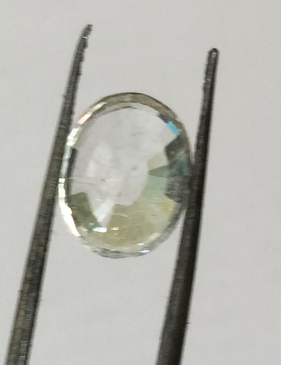6.36 Ratti (5.73 ct) Natural Certified White Topaz